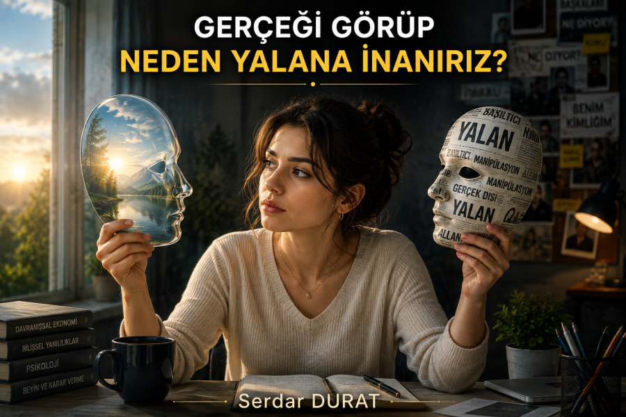 GERÇEĞİ BİLE BİLE YALANA/YANLIŞA İNANMAK