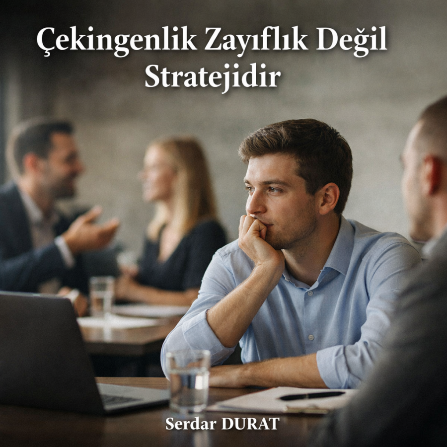 ÖLÇÜLÜ ÇEKİNGENLİK ZAYIFLIK DEĞİL STRATEJİDİR