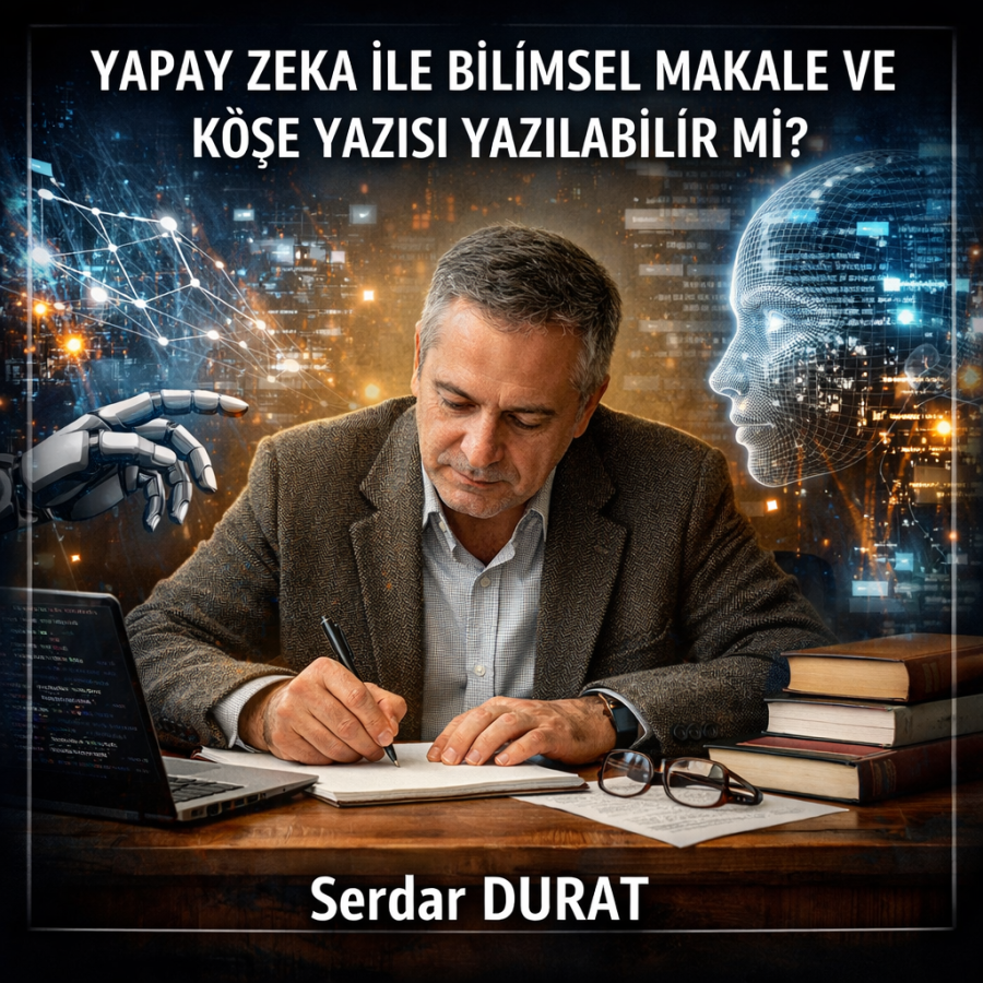 YZ İLE BİLİMSEL MAKALE VE KÖŞE YAZISI YAZILIR MI?